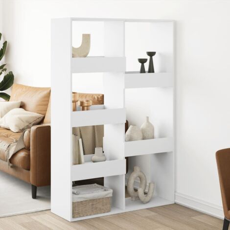 Room Divider White 100x33x155.5 cm Engineered Wood vidaXL