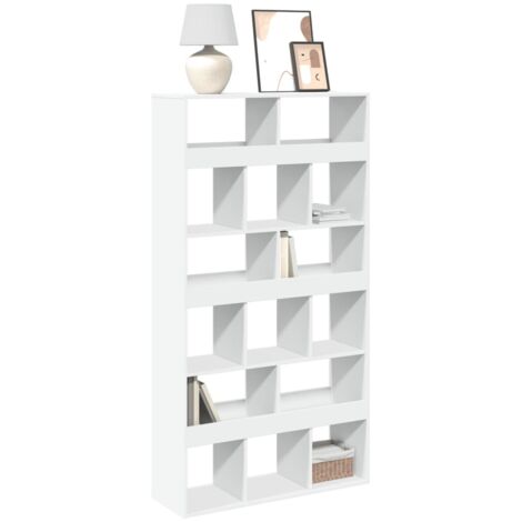 Bookcase White 100x33x187.5 cm Engineered Wood vidaXL