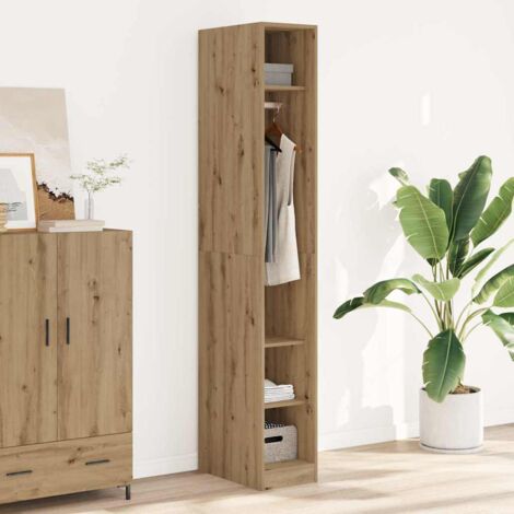 Wardrobe Artisian Oak 30x50x200 cm Engineered Wood vidaXL