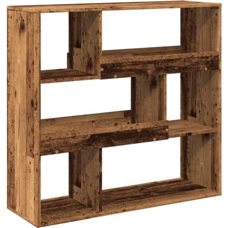 Room Divider Old Wood 100x33x94.5 cm Engineered Wood vidaXL (1/5)