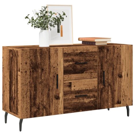 Sideboard Old Wood 100x36x60 cm Engineered Wood vidaXL