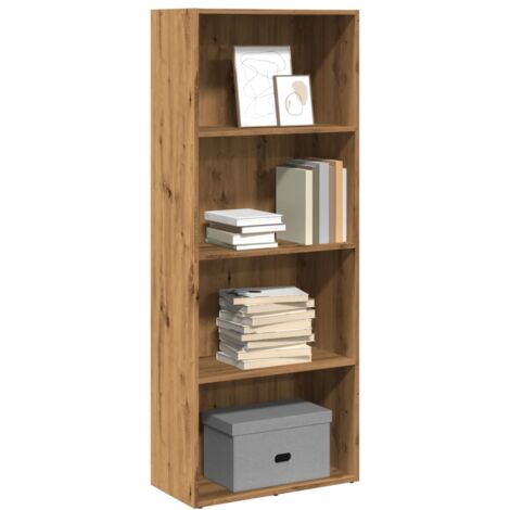 Bookcase Artisian Oak 60x30x152 cm Engineered Wood vidaXL
