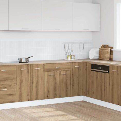 Drawer Bottom Cabinet Lyon Artisan Oak 60x46x81.5 cm Engineered Wood vidaXL