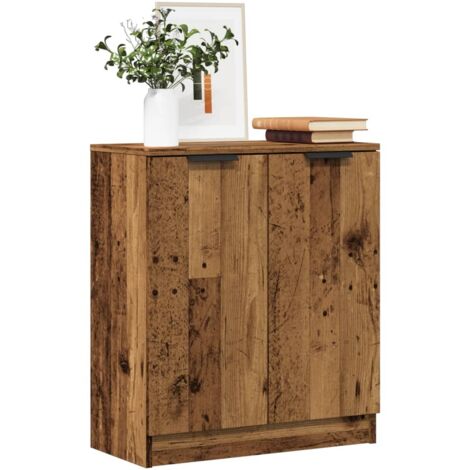 Sideboard Old Wood 60x30x70 cm Engineered Wood vidaXL