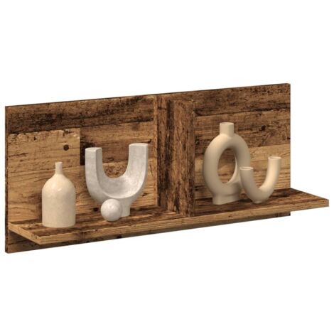 Wall Cabinet 70x16.5x30 cm Old Wood Engineered Wood vidaXL (1/5)