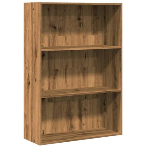Bookcase Artisian Oak 80x30x114 cm Engineered Wood vidaXL (1/5)