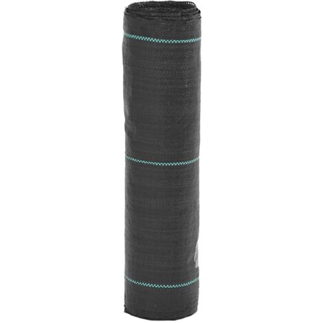 Weed Membrane Black 0.5x50 m PP vidaXL
