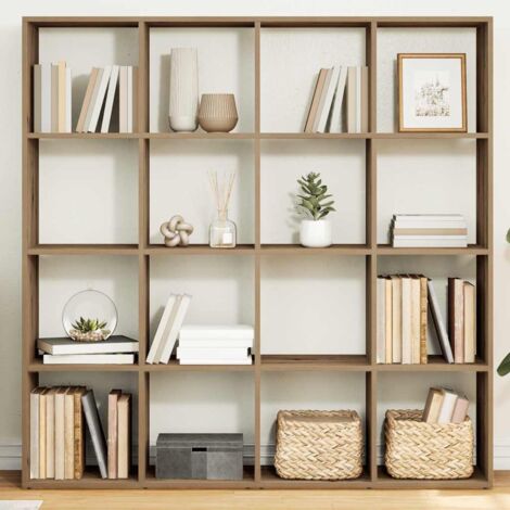 Book Cabinet Artisian Oak 102x29x143 cm Engineered Wood vidaXL