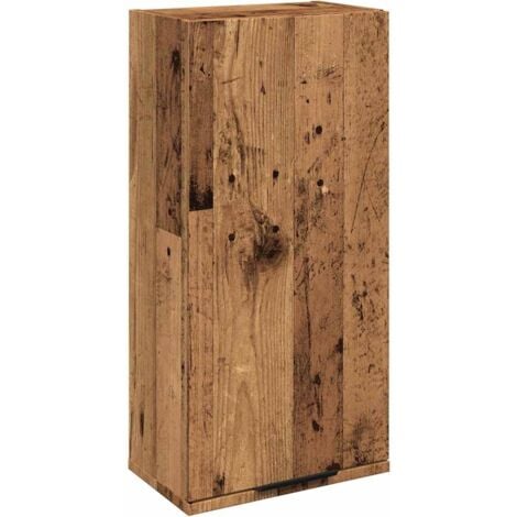 Wall-mounted Bathroom Cabinet Old Wood 32x20x67 cm vidaXL