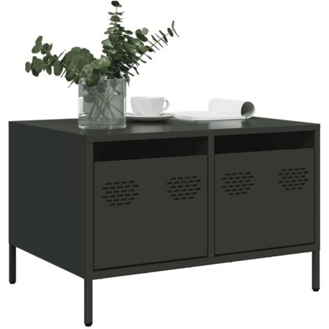 TV Cabinet Black 68x50x43.5 cm Cold-rolled Steel vidaXL (1/5)