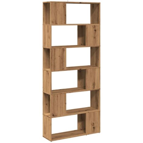 Book Cabinet/Room Divider Artisian Oak 80x24x186 cm vidaXL
