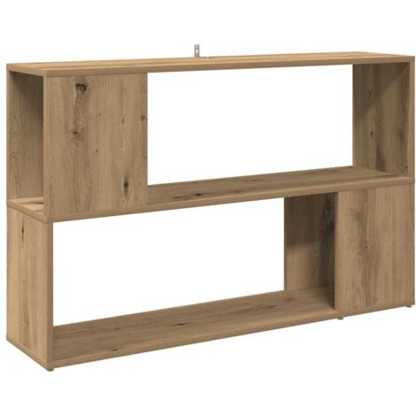 Book Cabinet Artisian Oak 100x24x63 cm Engineered Wood vidaXL