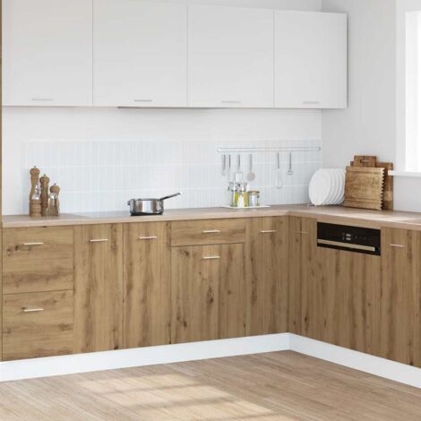 Drawer Bottom Cabinet Lyon Artisan Oak 40x46x81.5 cm Engineered Wood vidaXL