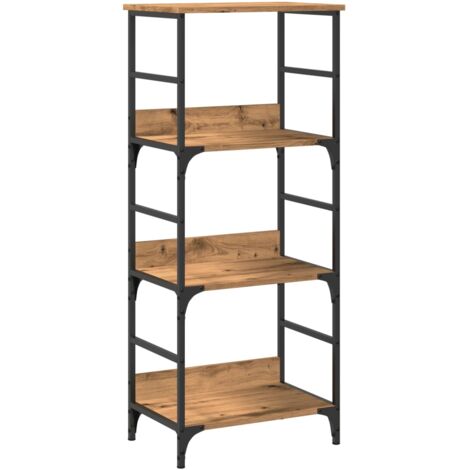 Book Cabinet Artisan Oak 50x33x117.5 cm Engineered Wood vidaXL