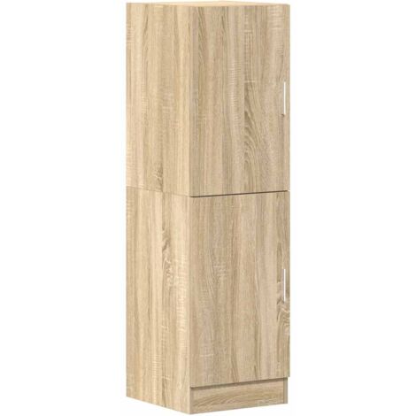 Kitchen Cabinet Sonoma Oak 38x41.5x131.5 cm Engineered Wood vidaXL
