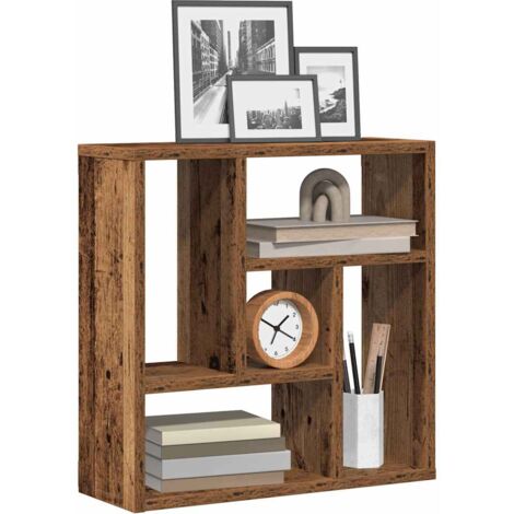 Wall Shelf Old Wood 45x16x45 cm Engineered Wood vidaXL