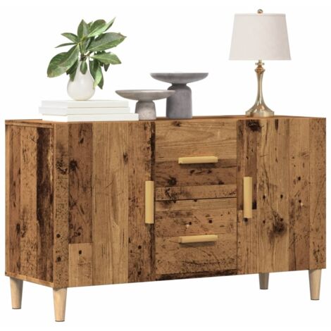 Sideboard Old Wood 100x36x60 cm Engineered Wood vidaXL