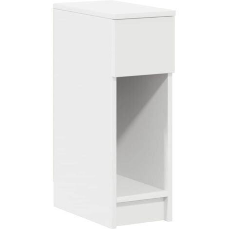 Bedside Cabinet with Drawer White 20x36x60 cm vidaXL