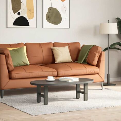 Coffee Table Legs Anthracite 2 pcs 40x(30-31) cm Steel vidaXL