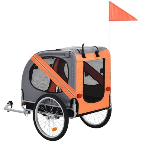 Vidaxl dog bike trailer discount
