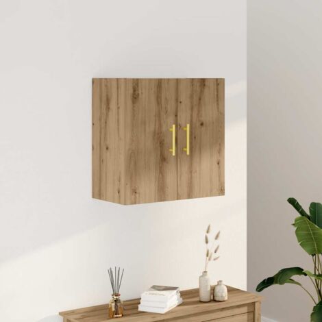 Wall Cabinet Artisan Oak 60x31x60 cm Engineered Wood vidaXL