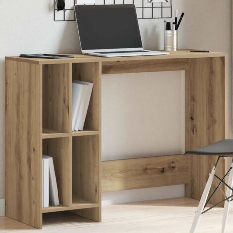 Desk Artisan Oak 102.5x35x75 cm Engineered Wood vidaXL