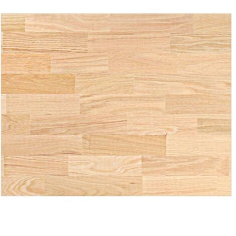 Kitchen Worktop 80x63.5x2.7 cm Solid Wood Oak Rectangular vidaXL