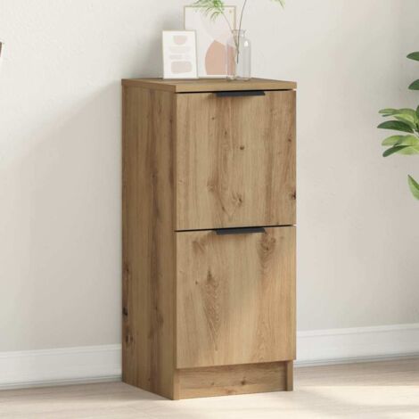 Sideboard Artisan Oak 30x30x70 cm Engineered Wood vidaXL