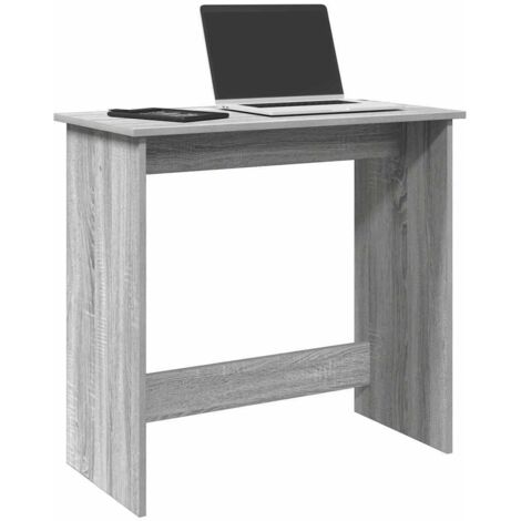 Desk Grey Sonoma 80x40x75 cm Engineered Wood vidaXL (1/5)