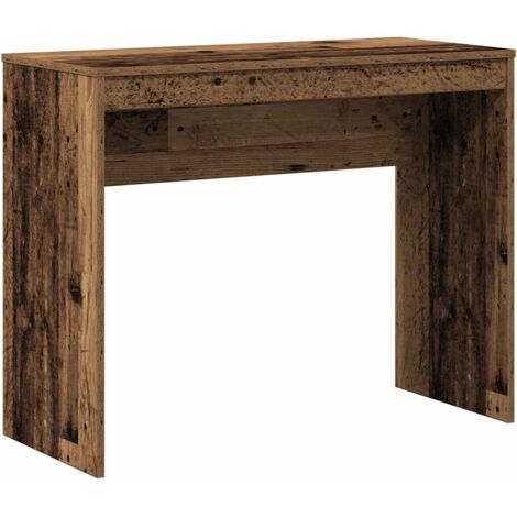 Desk Old Wood 90x40x72 cm Engineered Wood vidaXL