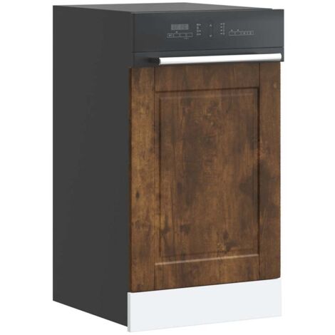 Dishwasher Panel Porto Smoked Oak 45x1,5x67 cm Engineered Wood vidaXL (1/5)
