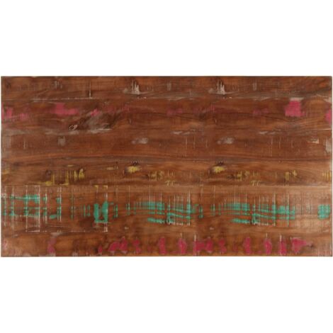 Table Top 110x50x2.5 cm Rectangular Solid Wood Reclaimed vidaXL