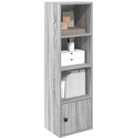 Bookcase Grey Sonoma 31x24x102 cm Engineered Wood vidaXL (1/5)