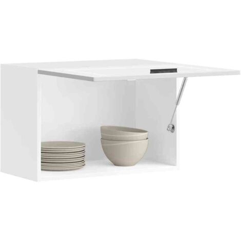 Kitchen Wall Cabinet Porto White Engineered Wood vidaXL