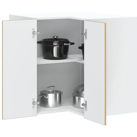 Kitchen Wall Corner Cabinet Kalmar Artisan Oak Engineered Wood vidaXL (1/5)