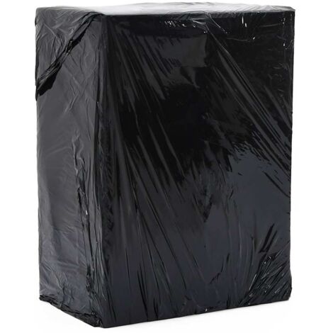 Stretch Film 2 pcs Black 20 μm 50 cm x 300 m vidaXL