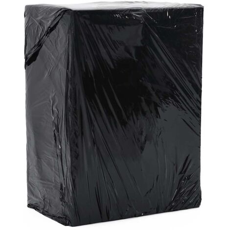 Stretch Film 2 pcs Black 23 μm 50 cm x 300 m vidaXL