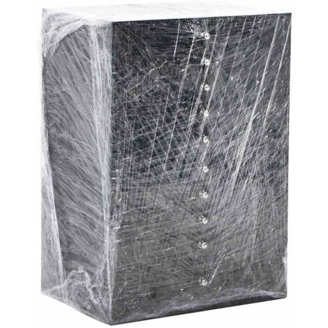 Stretch Film 2 pcs Transparent 20 μm 50 cm x 300 m vidaXL