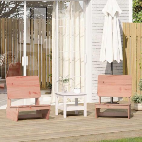 Garden Chairs 2 pcs 60x64x70.5 cm Solid Wood Douglas vidaXL (1/5)