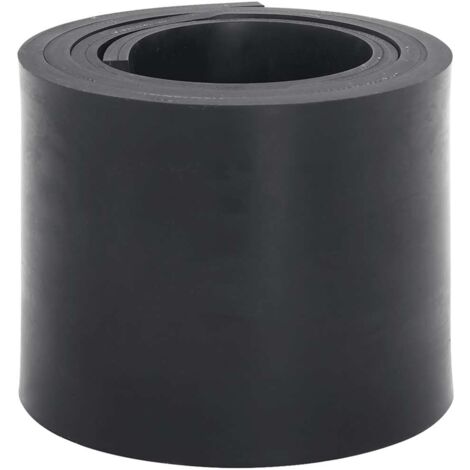 Rubber Edge for Snow Plow Black 150x15x1 cm vidaXL