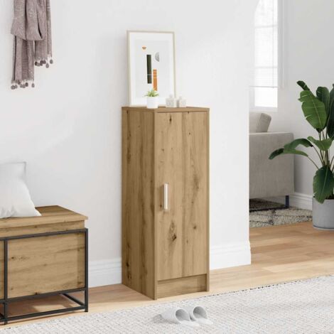 Shoe Cabinet Old Wood 32x35x92 cm Engineered Wood vidaXL