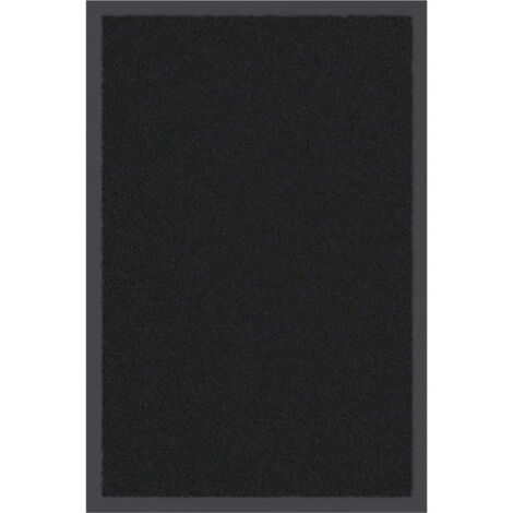 Doormat Black 40x60 cm vidaXL (1/5)