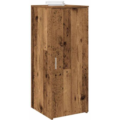 Storage Cabinet Old Wood 40x45x103.5 cm Engineered Wood vidaXL