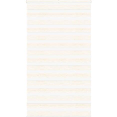 Zebra Blind Marble Beige 130x200 cm Fabric Width 125.9 cm Polyester vidaXL