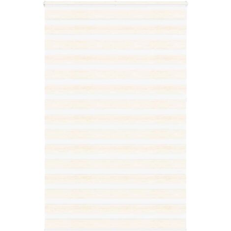 Zebra Blind Marble Beige 140x230 cm Fabric Width 135.9 cm Polyester vidaXL