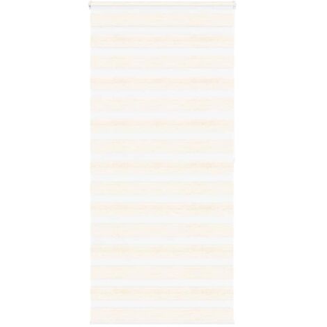 Zebra Blind Marble Beige 100x200 cm Fabric Width 95.9 cm Polyester vidaXL