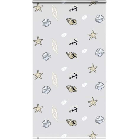 Shower Roller Blind with Cassette 120x240 cm Fabric Width 116 cm vidaXL