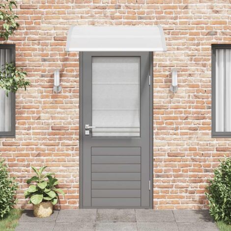 Door Canopy Grey 120x100 cm PC vidaXL