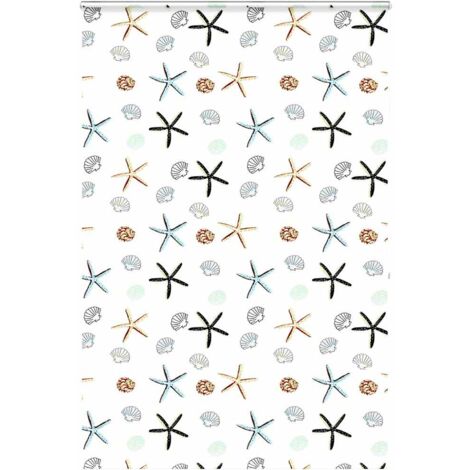 Shower Roller Blind with Cassette 150x240 cm Fabric Width 146 cm vidaXL