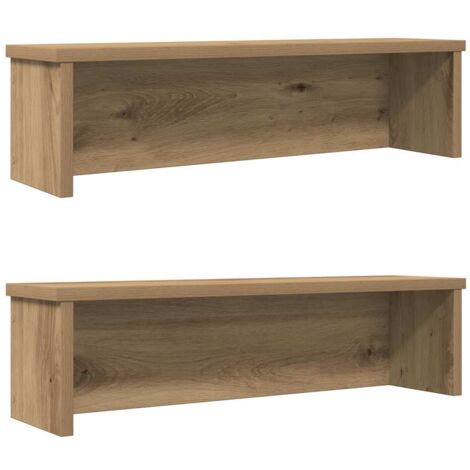 Kitchen Racks Stackable 2 pcs Artisan Oak 50x15x16 cm vidaXL